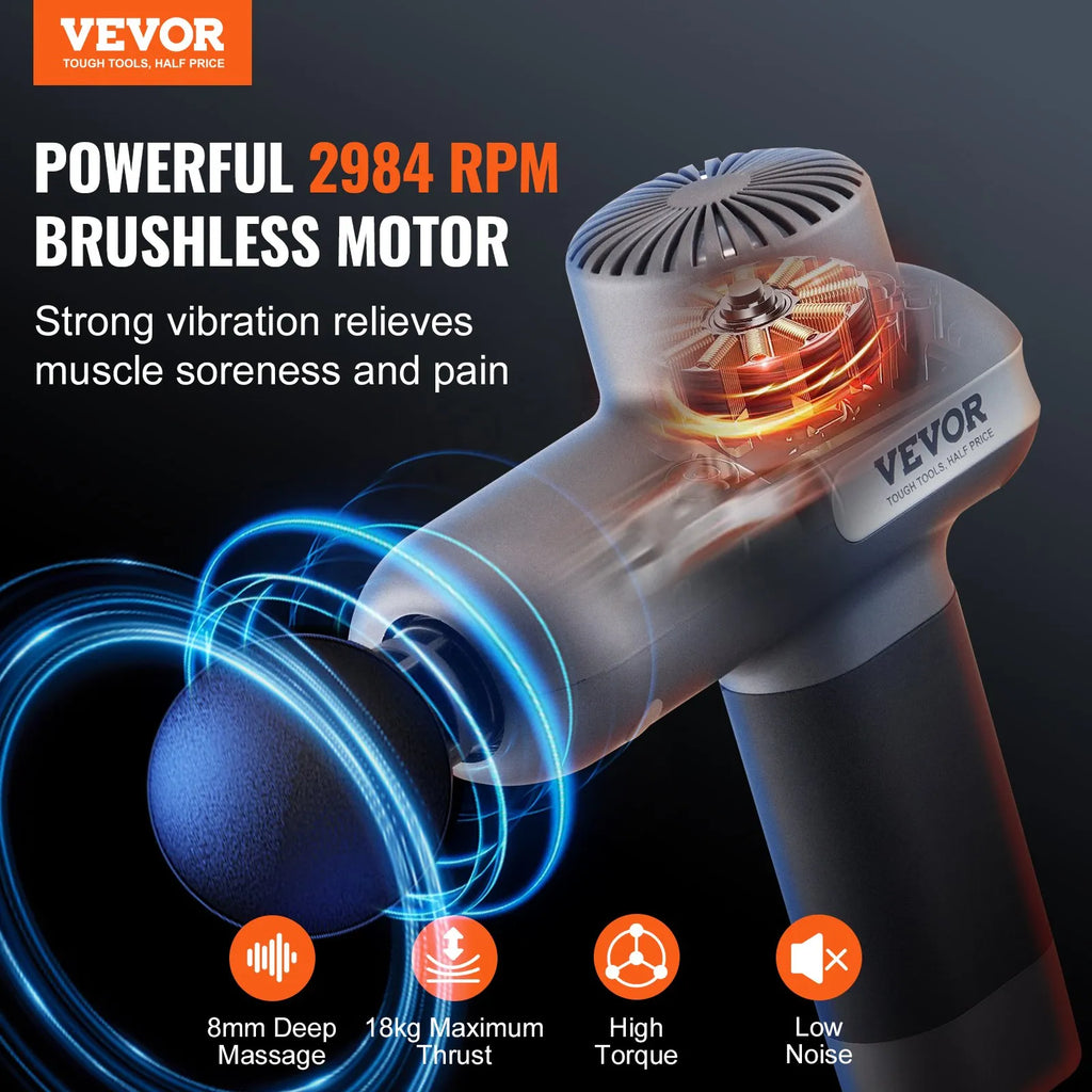 Deep Tissue Percussion Massage Gun heads