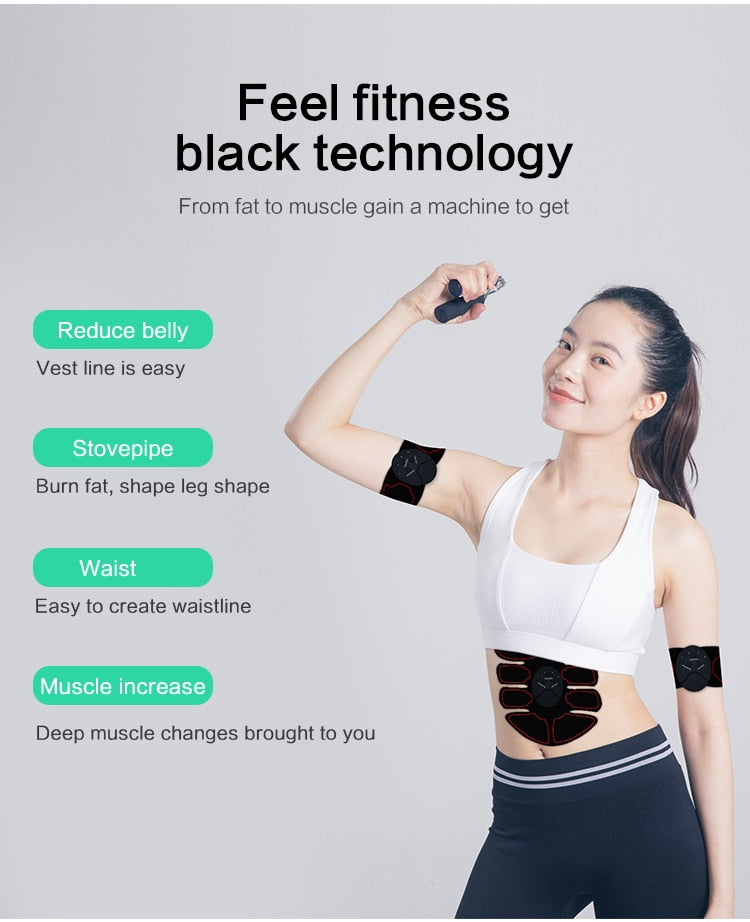 EMS abs and muscle stimulator trainer product photo