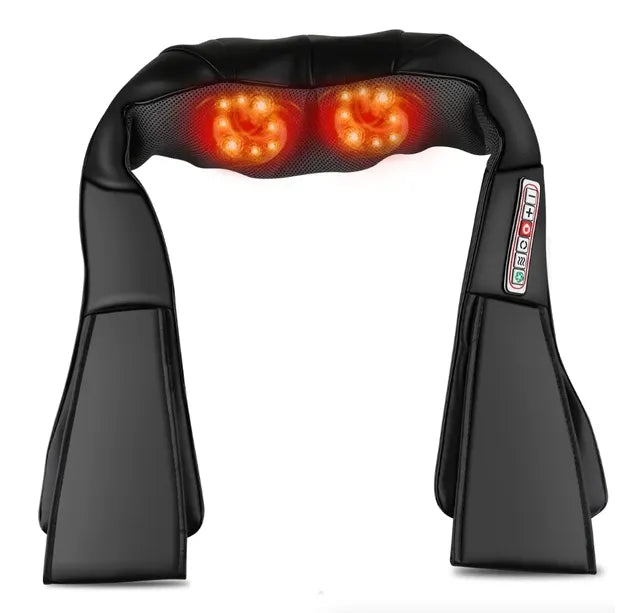 Shiatsu Deep Tissue Neck & Shoulder Massager with Heat