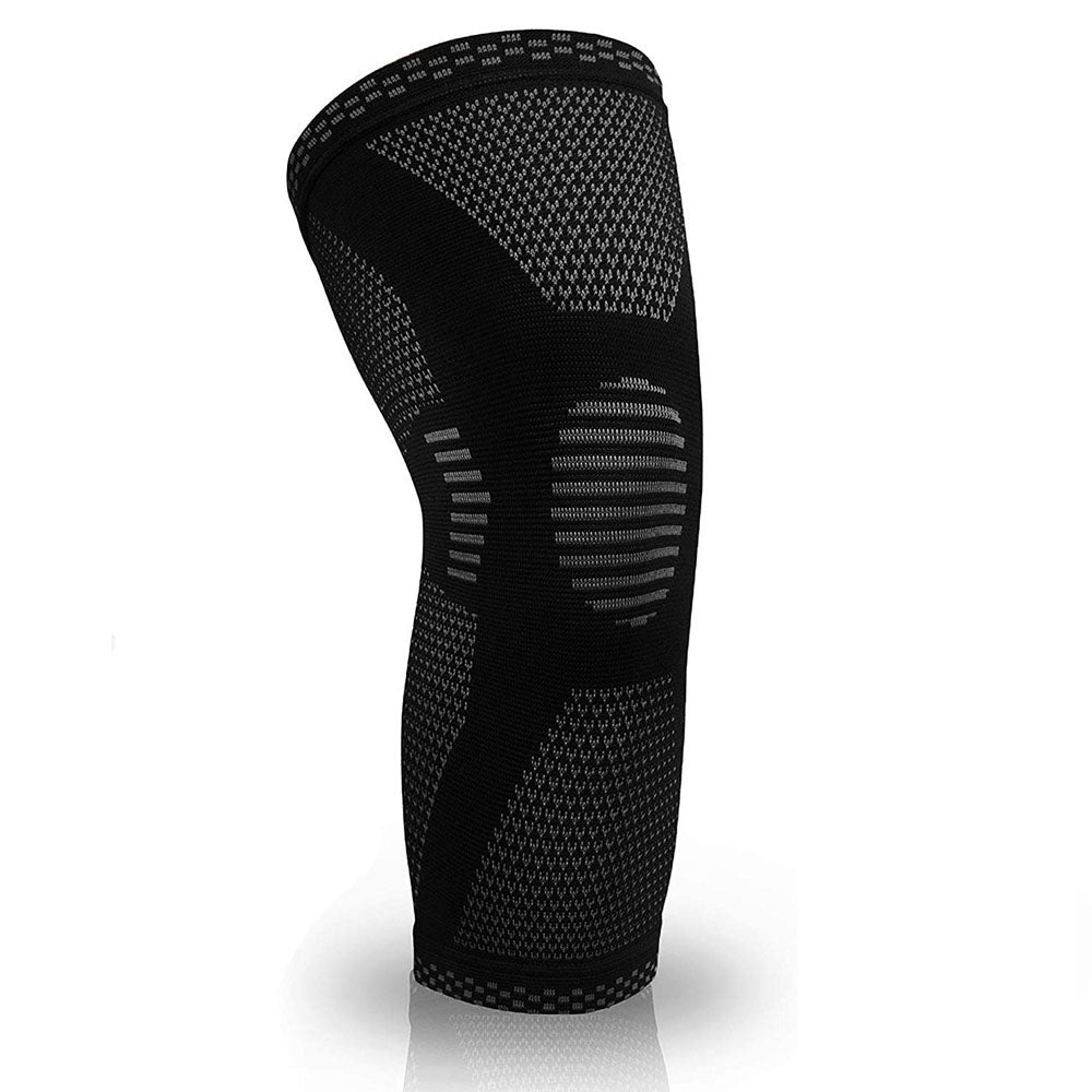 Compression knit knee sleeves product photo