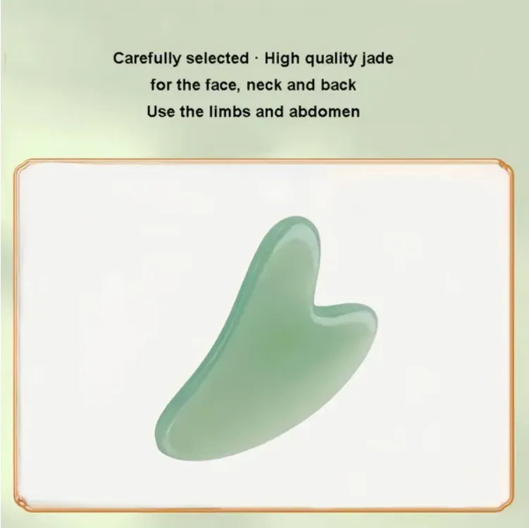 Gua Sha Facial Massage Stone Set (2-Piece)