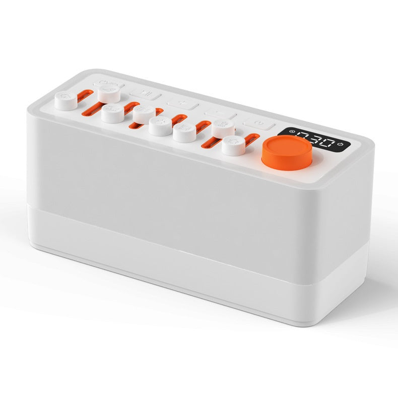 White Noise Sound Machine with Bluetooth Speaker & RGB Night Light