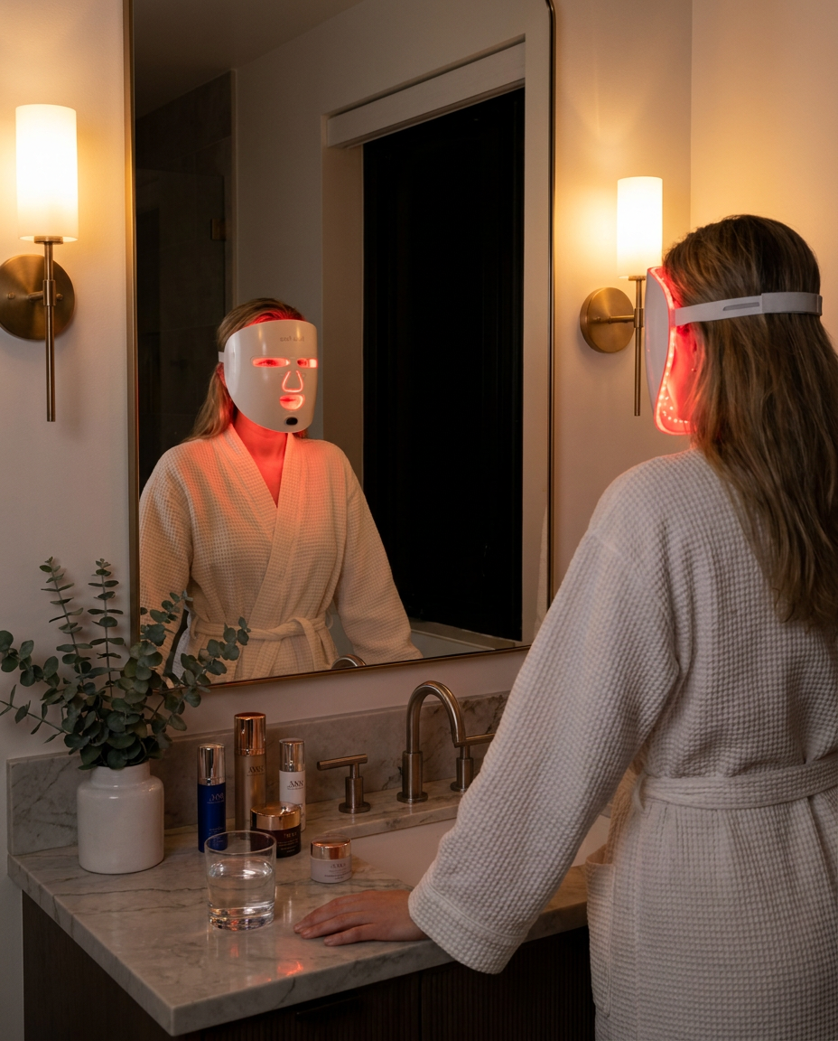 LED Red Light Therapy Face Mask
