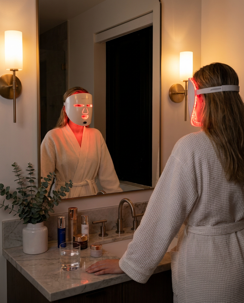 LED Red Light Therapy Face Mask